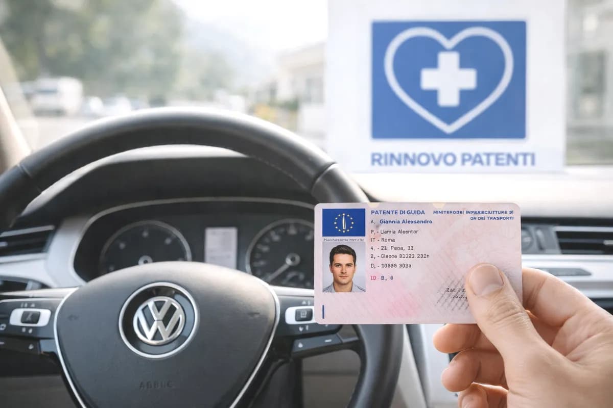 Rinnovo patente di guida - Pluriservice